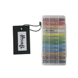 Geniff Non Toxic 12 Colors Crayons for Kids